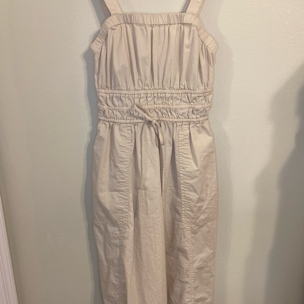 Universal Thread Smocked Midi Dress – Beige – Size XS - Picture 4 of 7